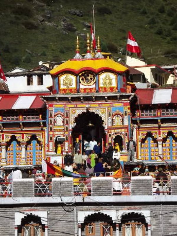 Badrinath Temple Corridor